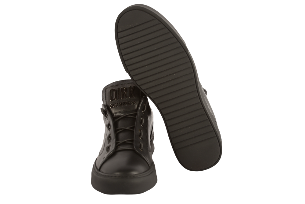 Men's casual shoes made of genuine leather ELDEMAS 90985 black