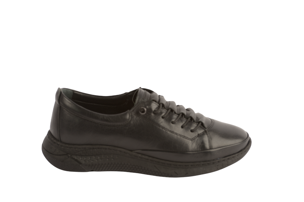 Pantofi dama casual piele naturala JOHAN 1040 negru