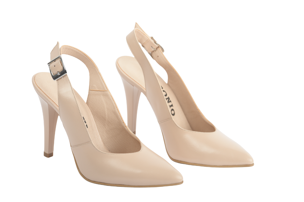 Pantofi dama eleganti piele naturala 691-75 roz box