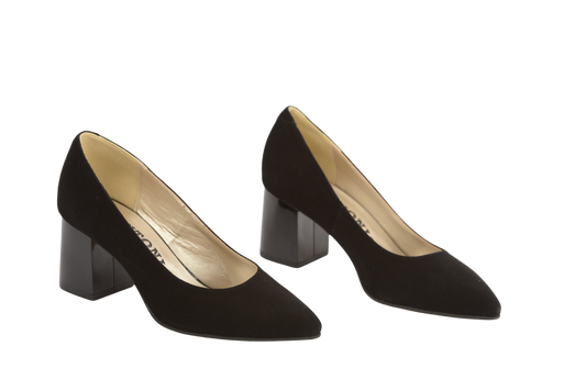Pantofi dama eleganti piele naturala ANTONIO 1462 negru ant