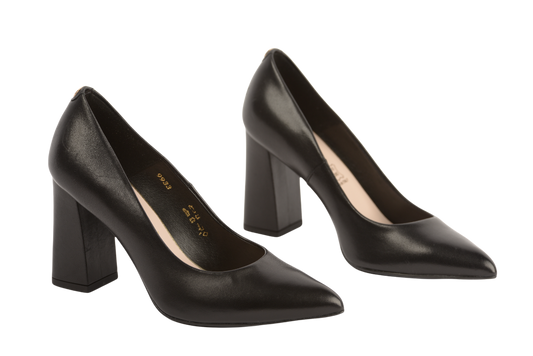 Pantofi dama eleganti piele naturala SALA 9933 negru box