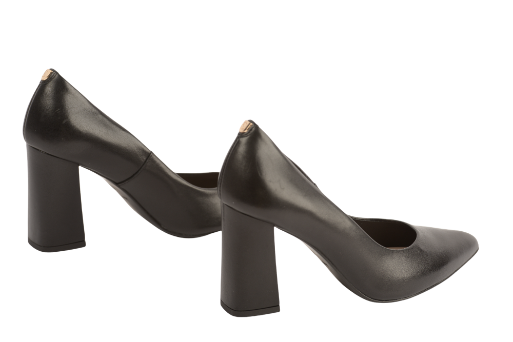 Pantofi dama eleganti piele naturala 9933 negru box