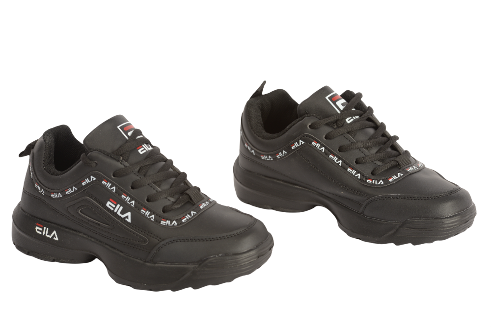 Pantofi fete piele ecologica F16 negru