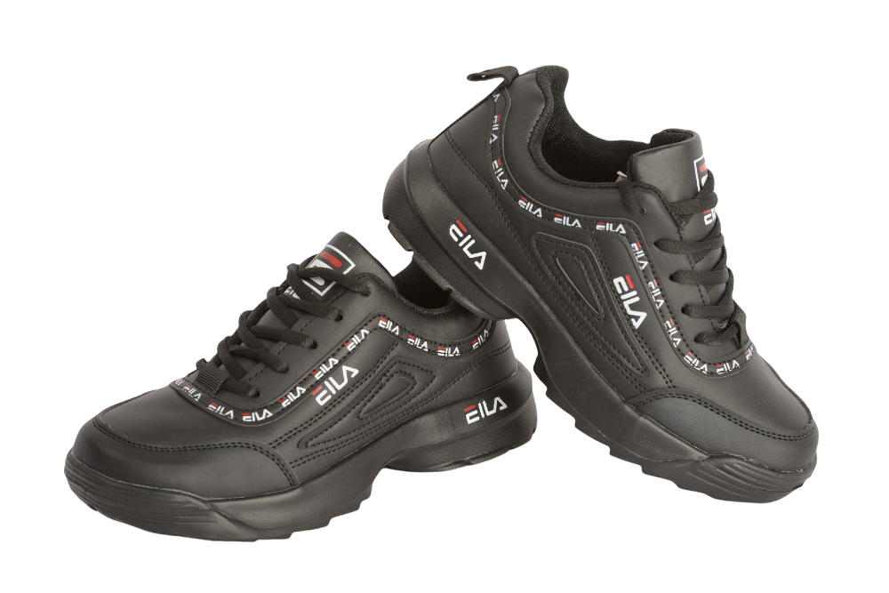 Pantofi fete piele ecologica F16 negru