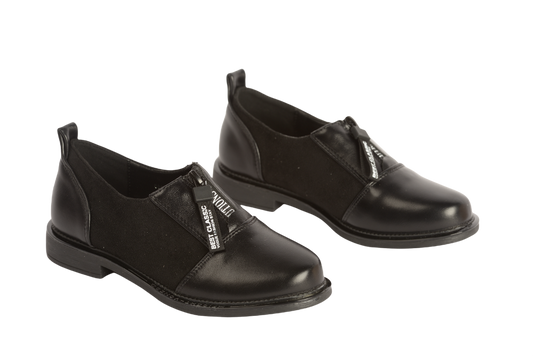 Pantofi fete piele ecologica 883 negru