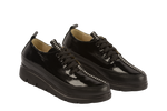 Pantofi dama casual piele naturala D906-1 negru lac box