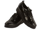 Pantofi dama casual piele naturala PERLA 1237 negru lac