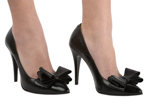 Pantofi dama eleganti piele naturala ANTONIO 311 negru box