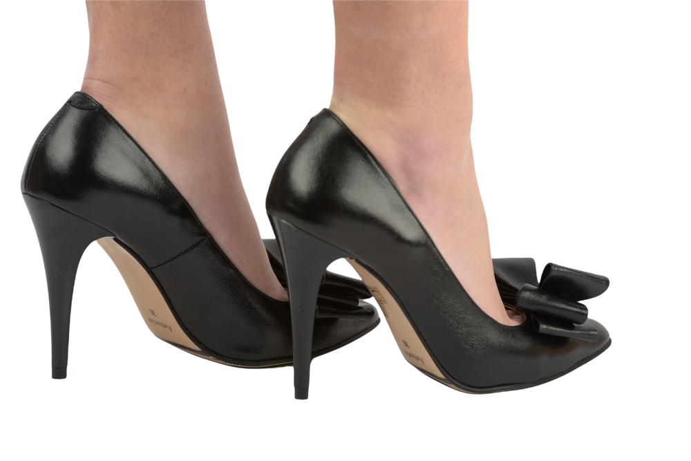 Pantofi dama eleganti piele naturala ANTONIO 311 negru box