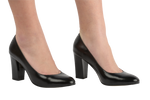 Pantofi dama eleganti piele naturala 2500 negru box