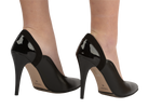 Pantofi dama eleganti piele naturala 311-1 negru lac