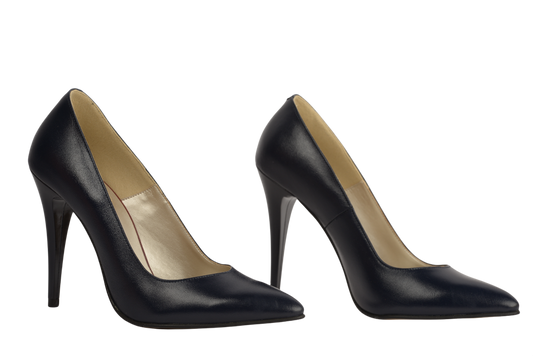 Pantofi dama eleganti piele naturala ANTONIO 175 bleu box