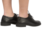 Pantofi dama casual piele naturala adina negru box