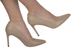 Pantofi dama eleganti piele naturala 9111 nude