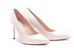 Pantofi dama eleganti piele naturala SALA 20062 bej sidef