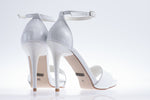 Sandale dama elegante piele naturala A21 alb
