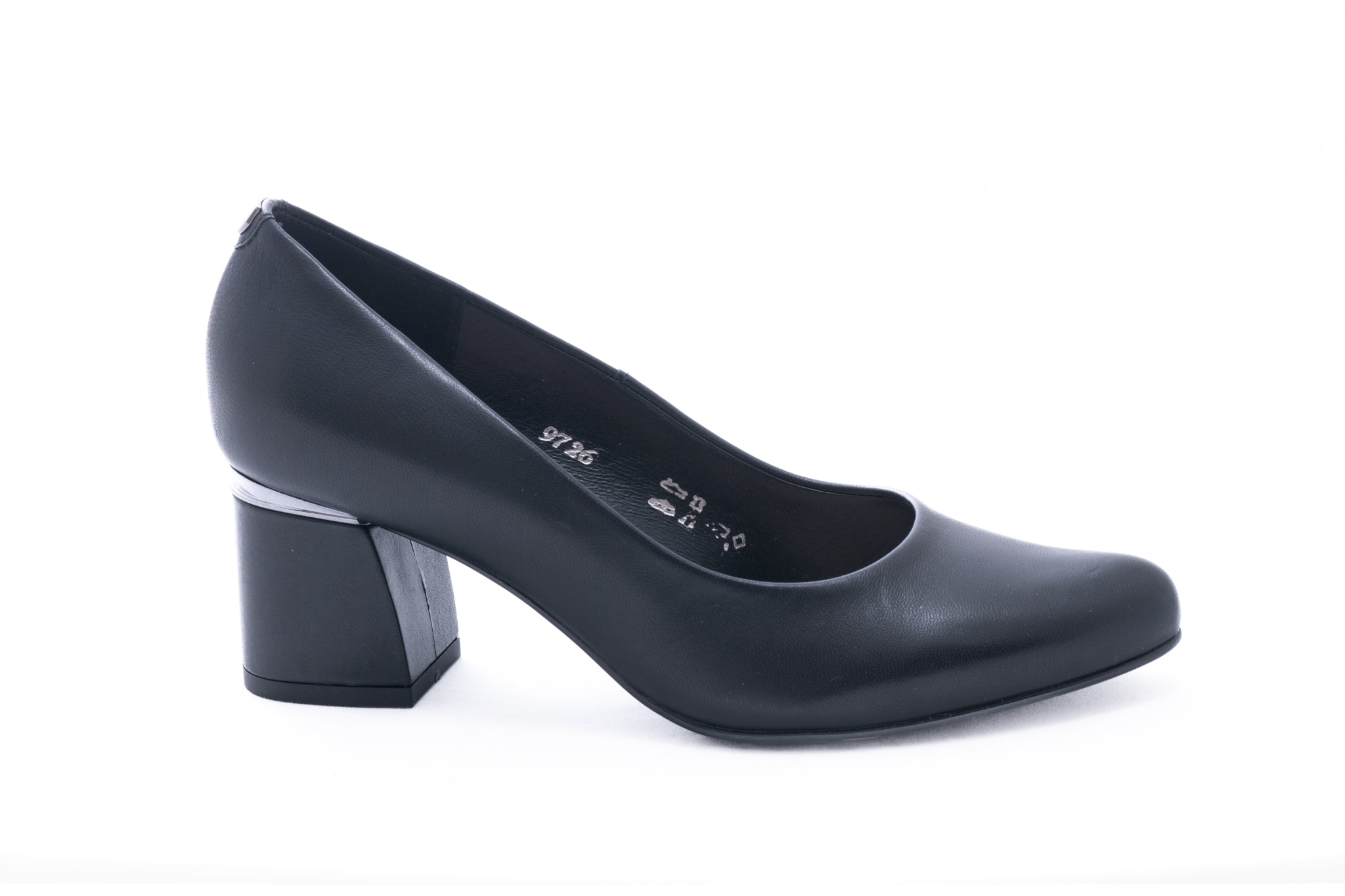 Pantofi dama eleganti piele naturala dec 9726 negru box