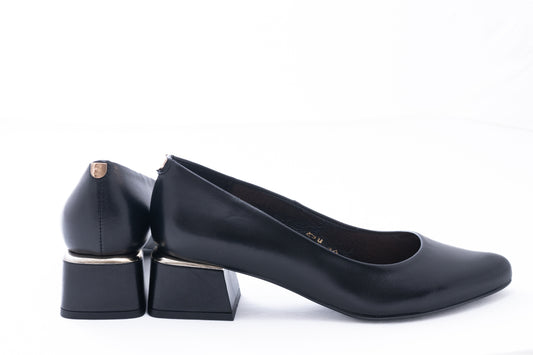 Pantofi dama eleganti piele naturala SALA dec 9936 negru box