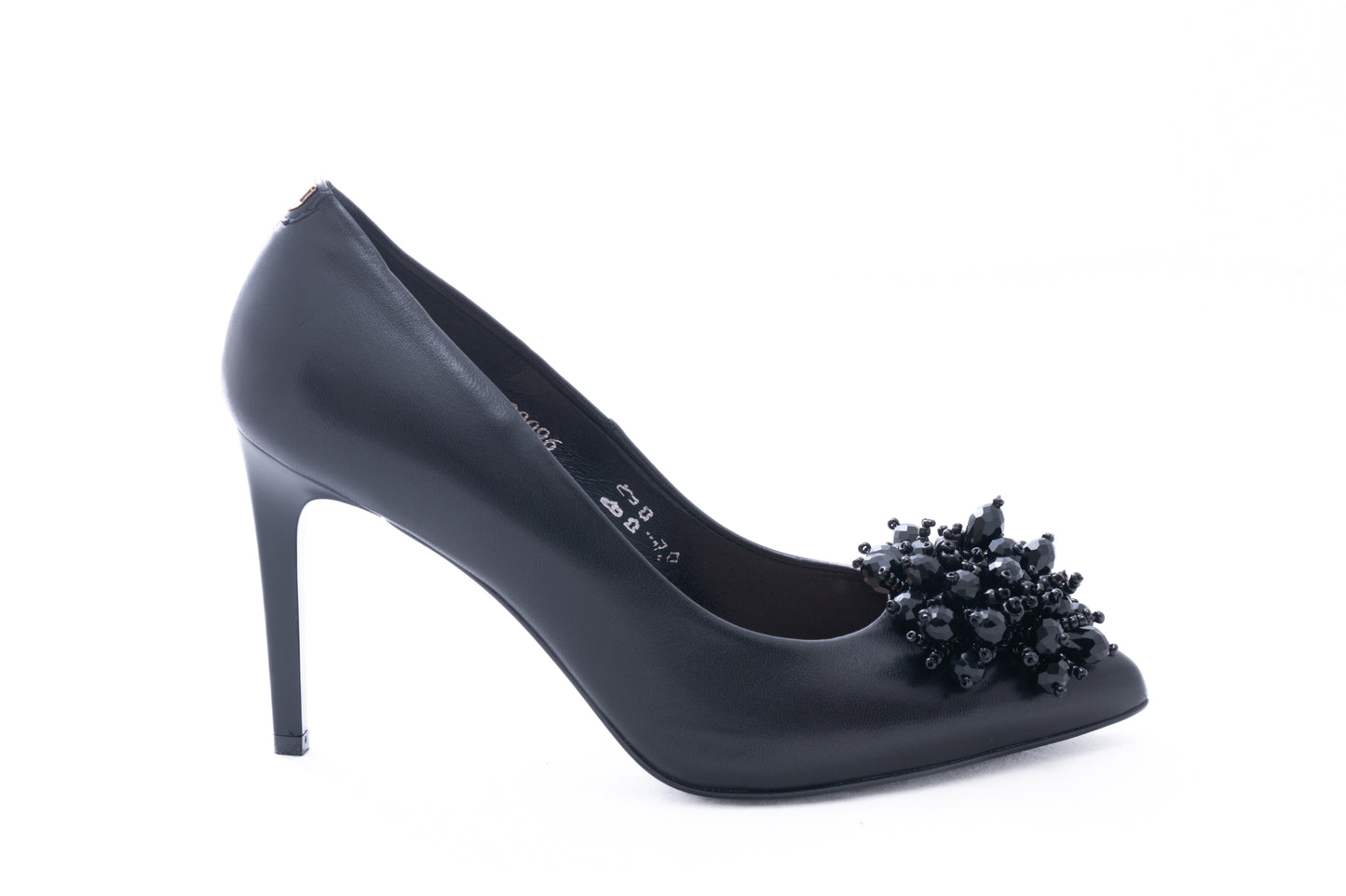 Pantofi dama eleganti piele naturala SALA 20096 negru box