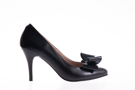 Pantofi dama eleganti piele naturala ANTONIO T299-1 negru box