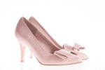 Pantofi dama eleganti piele naturala T299-1 roz box