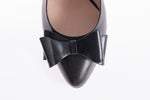 Pantofi dama eleganti piele naturala T299-1 negru box