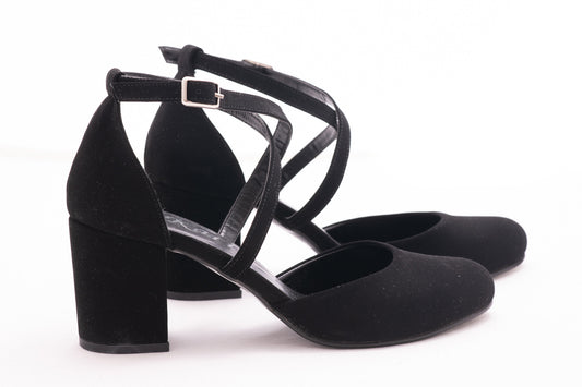 Pantofi dama  KARIN 81 negru velur