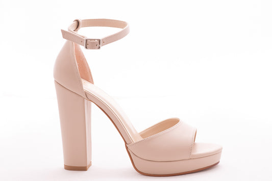 Sandale dama KARIN 6393 crem saten
